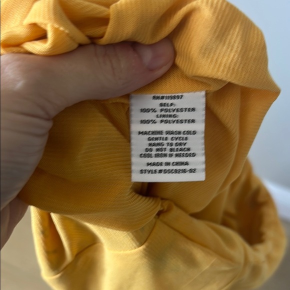 Collective Concepts Sundress with Criss Cross Back Off Shoulder Front Slit - Picture 9 of 10